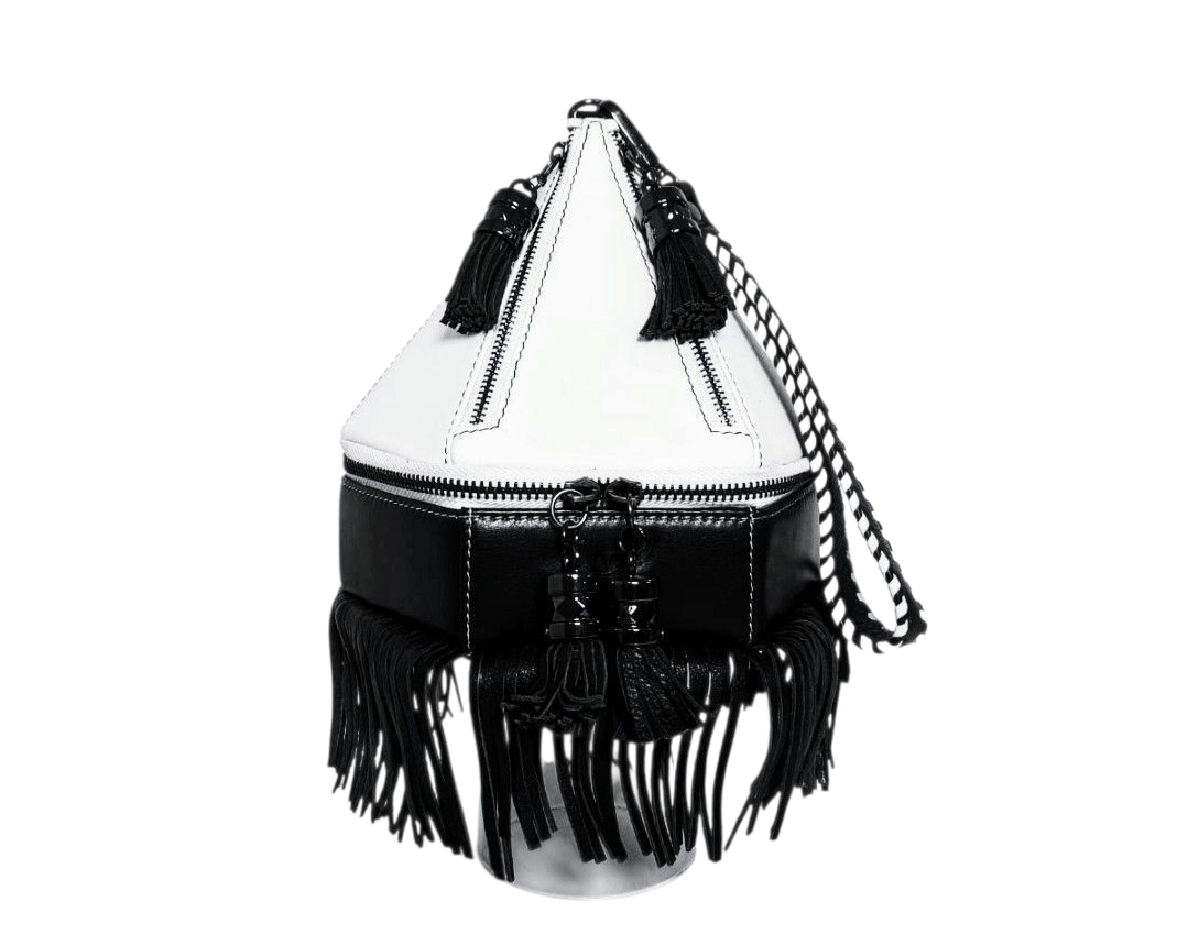 The Ohskënonton’ ïotiohkou’tenh II Teepee Handbag with Fringe *without rivet detail - BThunderLuxe