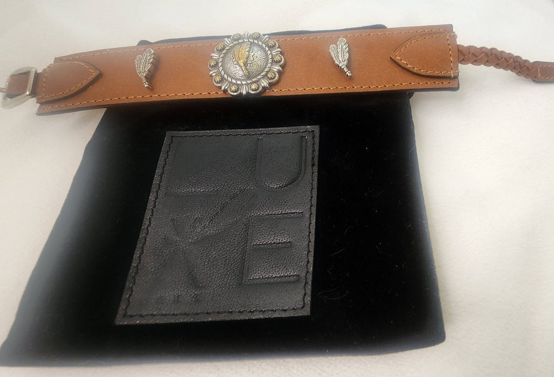 Brown Wanderlust Leather Strap Wrap Bracelet - BThunderLuxe