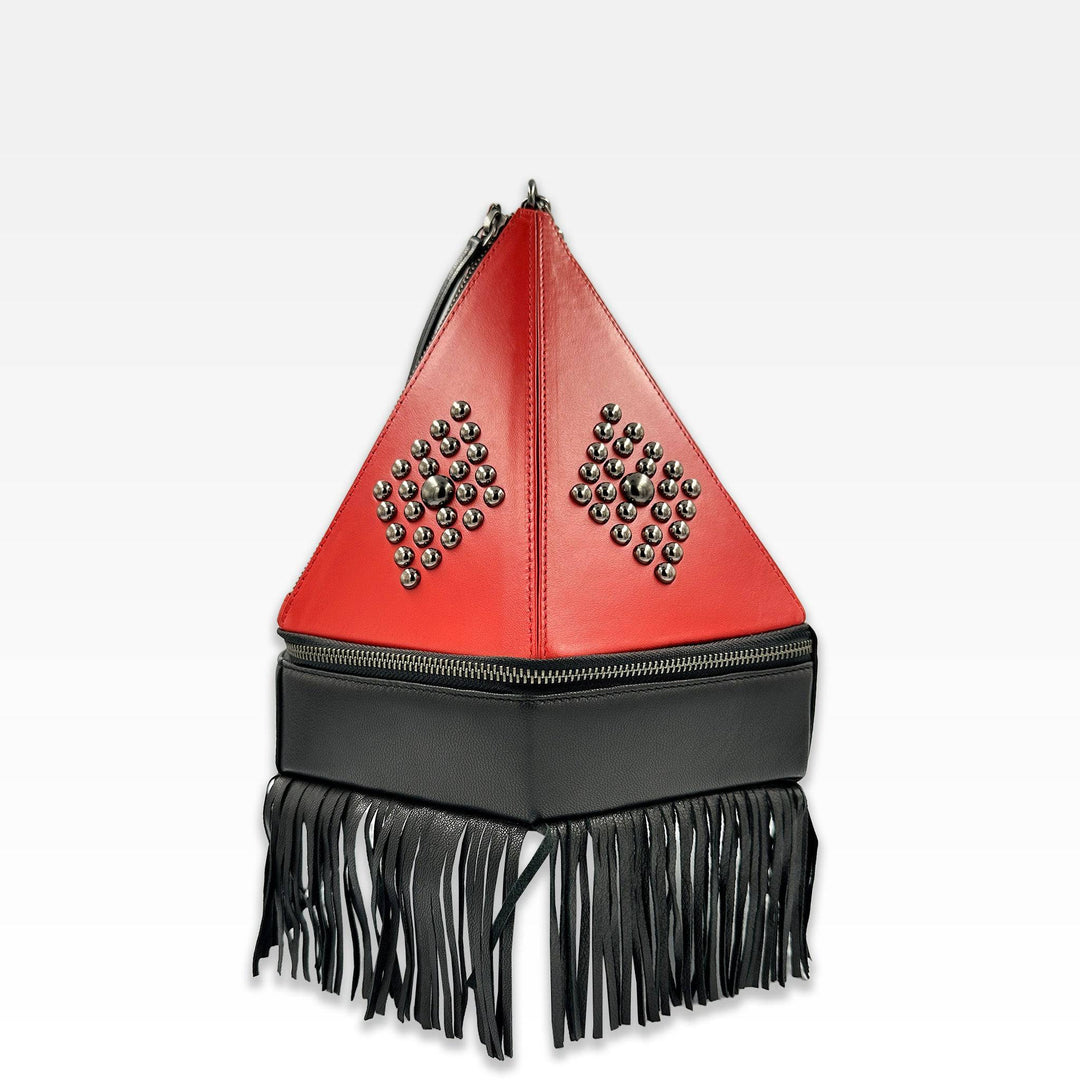 Warrior On- Teepee Handbag with Fringe - BThunderLuxe