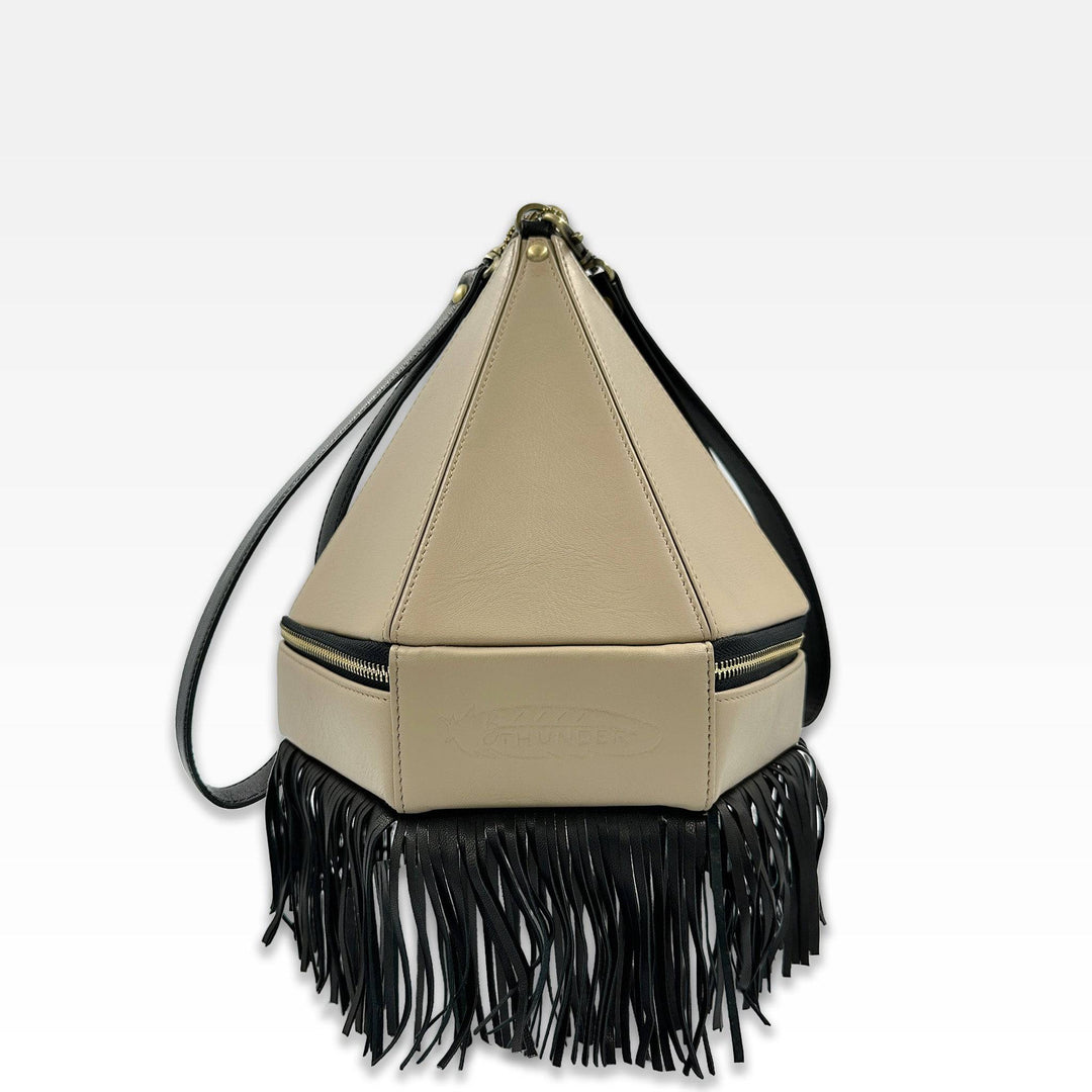 The Sagelee - Fringe Teepee Handbag - BThunderLuxe
