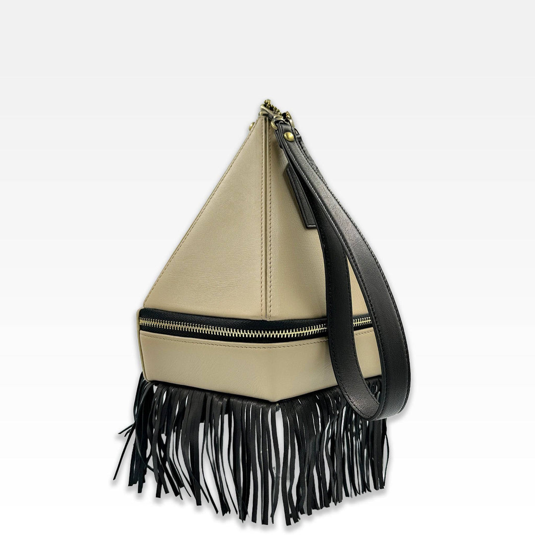 The Sagelee - Fringe Teepee Handbag - BThunderLuxe