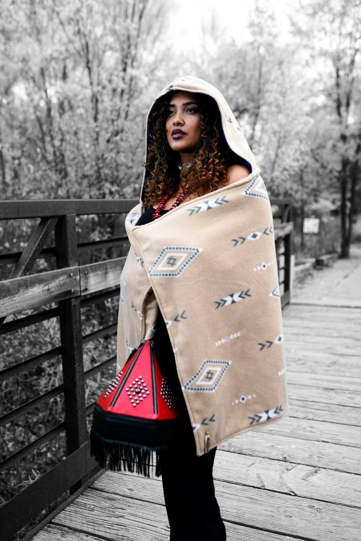 Sierra Twilight Hooded Wrap