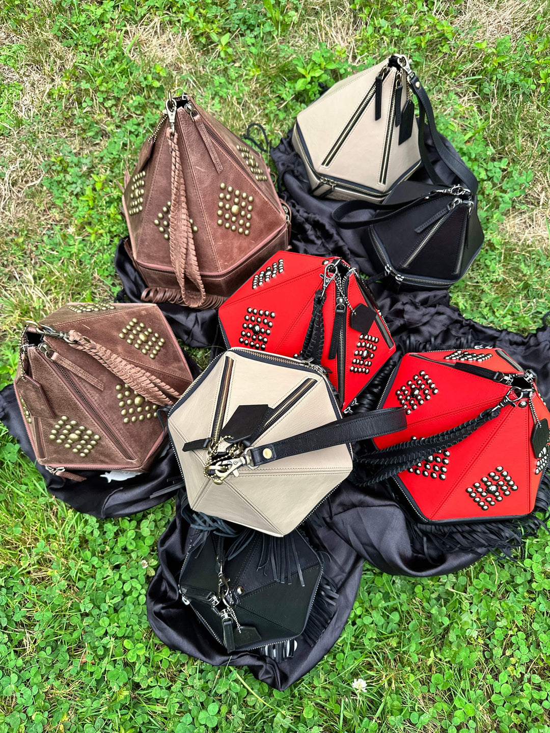 Warrior On- Teepee Handbag with Fringe - BThunderLuxe