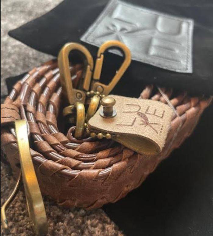 All My Relations' Adjustable Braided Leather Shoulder Strap - BThunderLuxe
