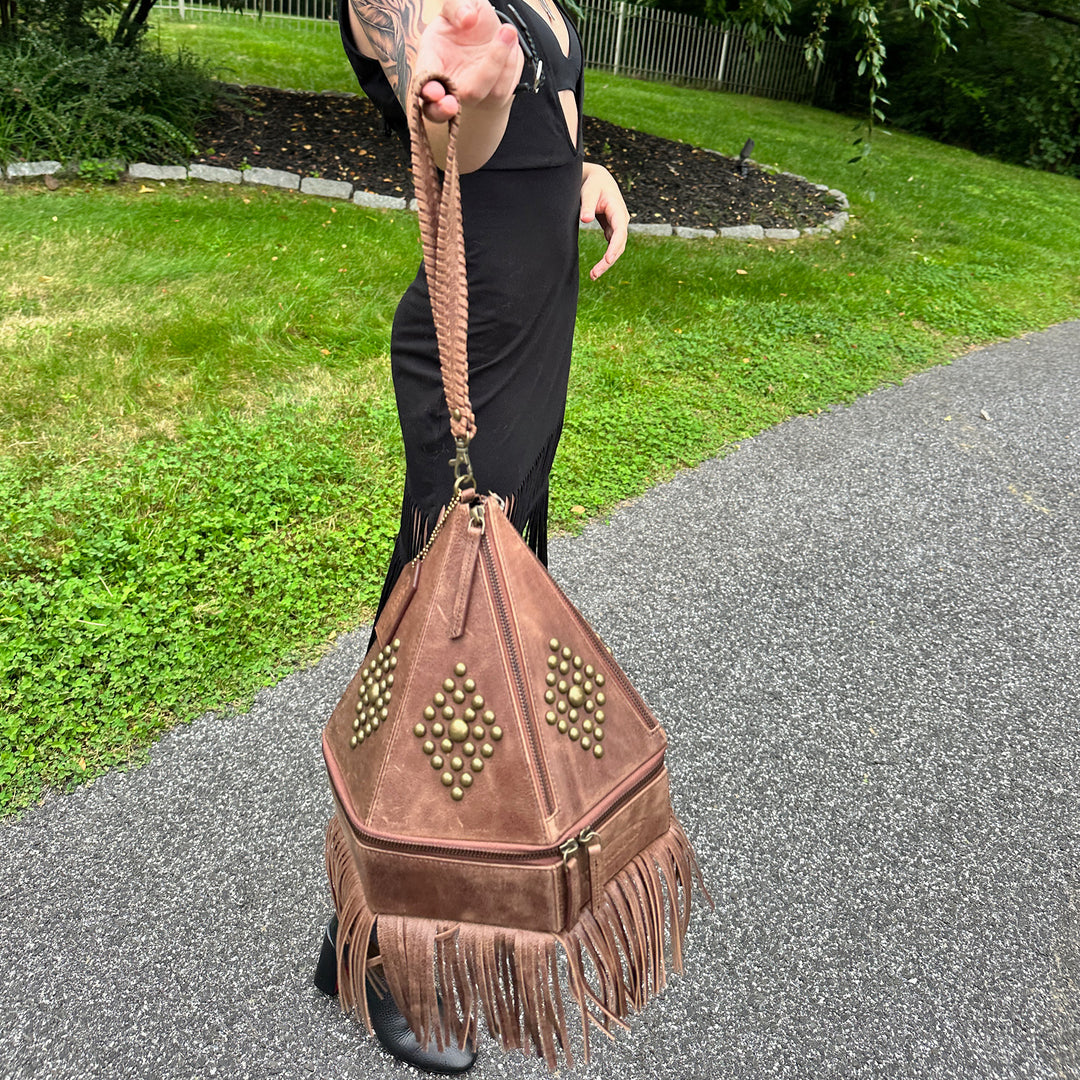 All My Relations - Fringe Teepee Handbag