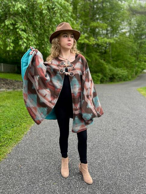 Autumn Breeze Cape - BThunderLuxe