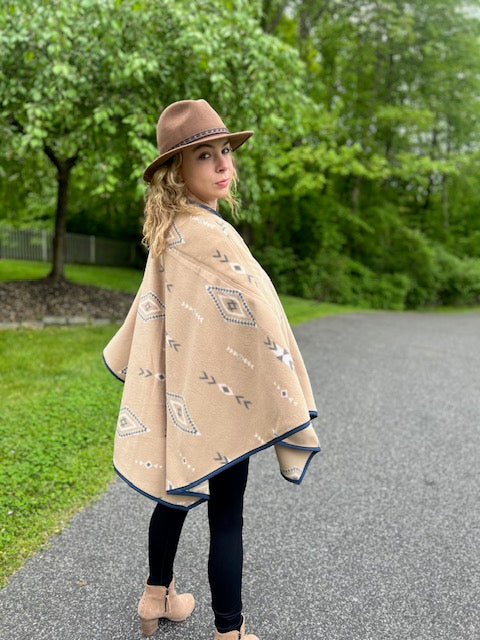 Desert Sky Lightweight Poncho