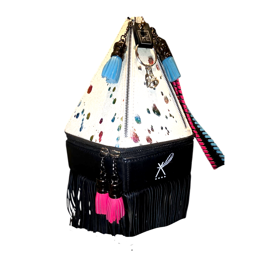 The Willum - Teepee Handbag with Fringe - BThunderLuxe