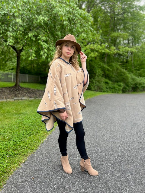 Desert Sky Lightweight Poncho