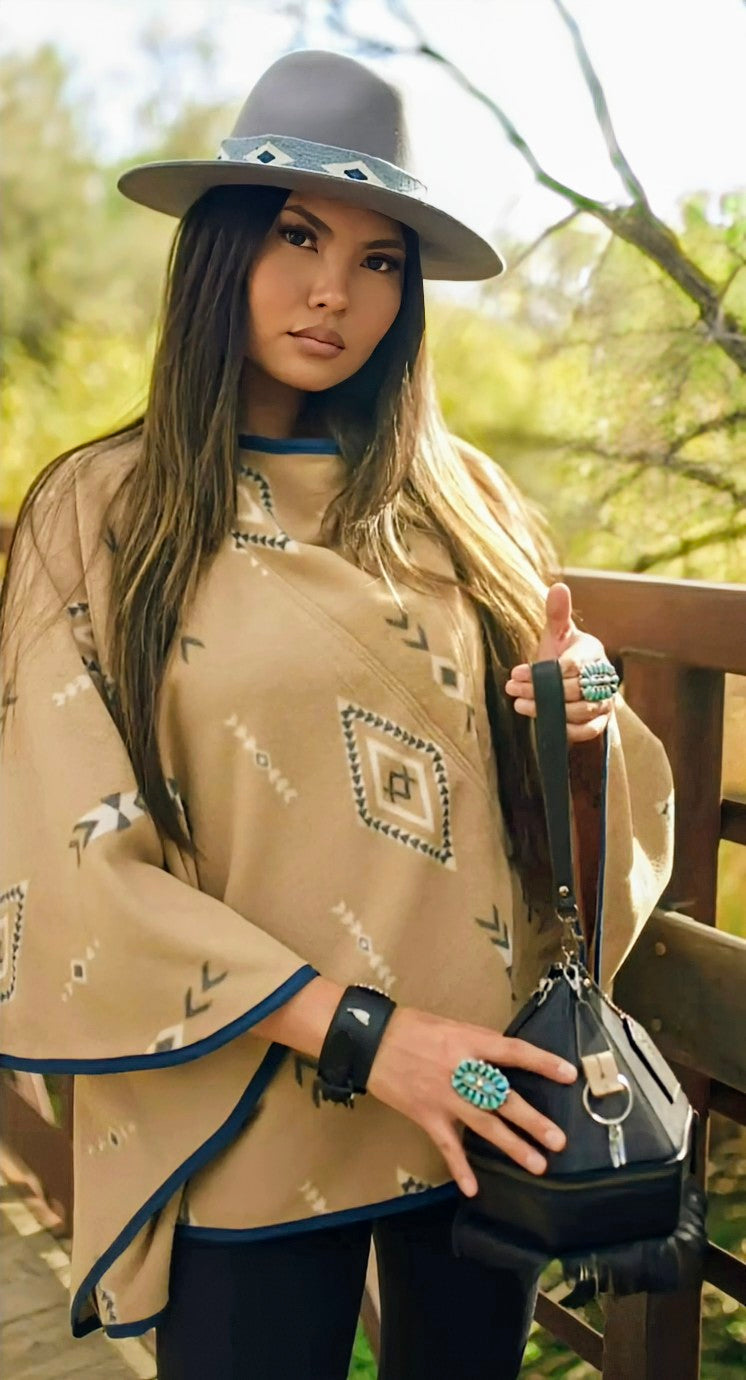 Desert Sky Lightweight Poncho